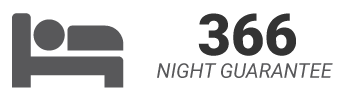 366 Night Guarantee Graphic