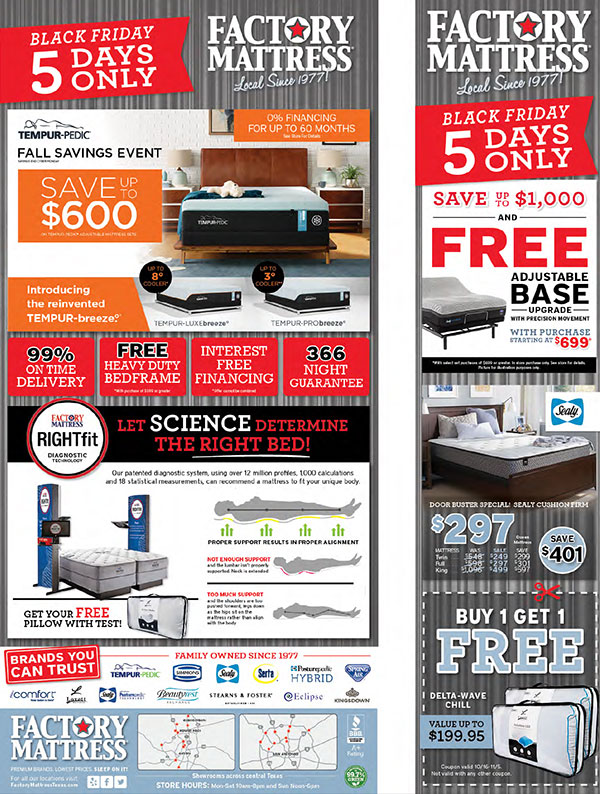 Mattress Stores In Austin & San Antonio Factory Mattress®