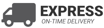 Express On Time Delivery Graphic