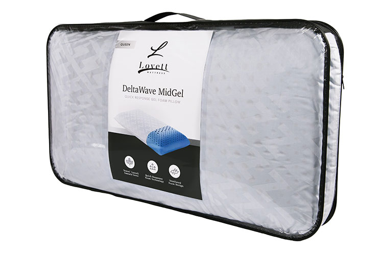 DeltaWave MidGel Pillow