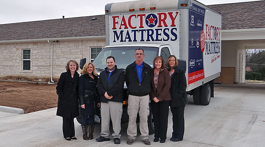 Factory Mattress donates 32 mattresses to Texas Baptist's Children's Home