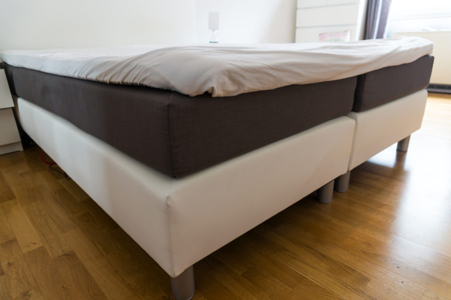 box spring under mattress